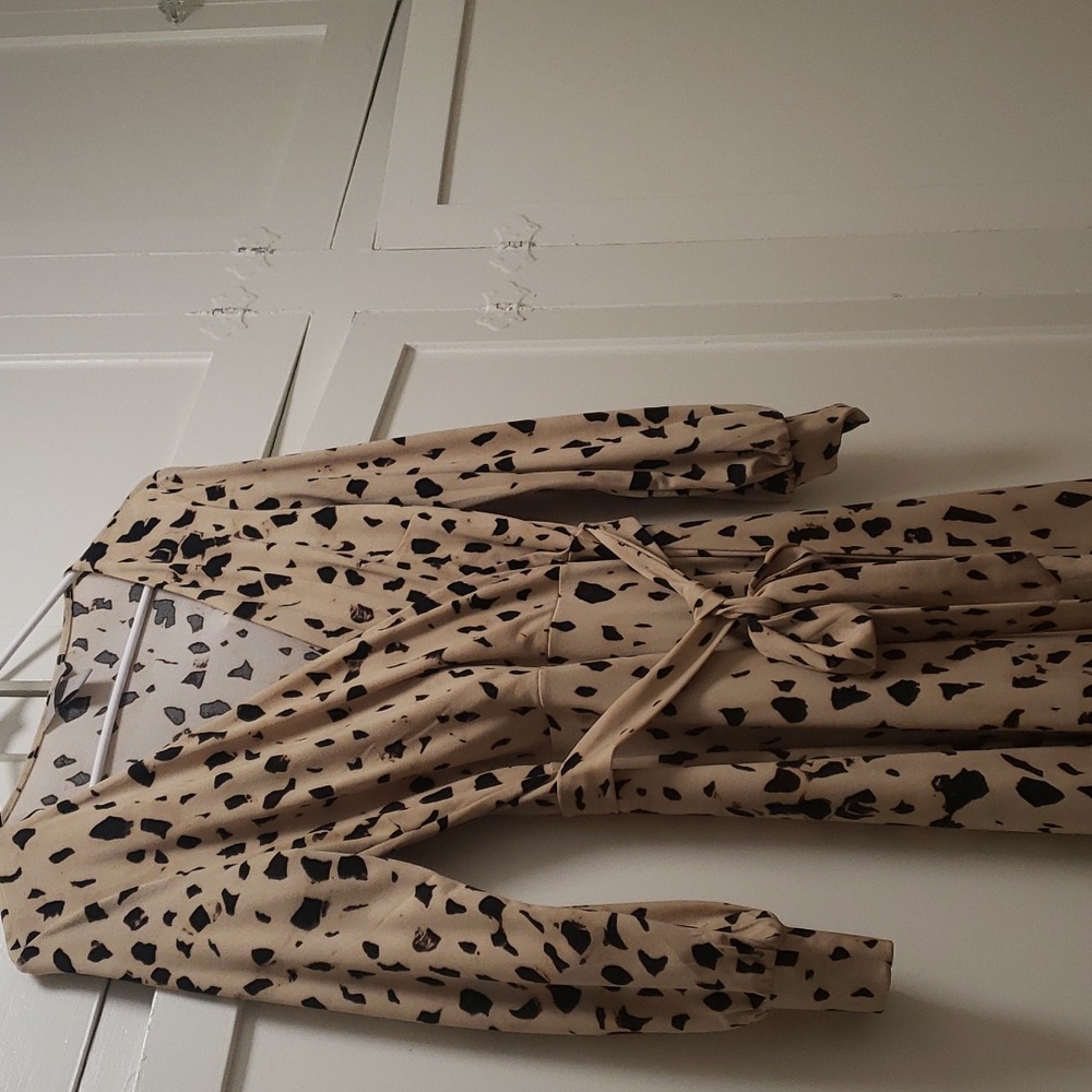 Womens leapord dress
